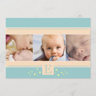 Stardust Baby Boy Birth Notice Aankondiging