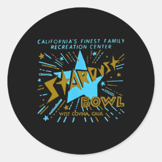 Stardust Bowl  Bowling Retro West Covina Lo Ronde Sticker