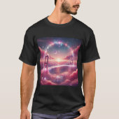 Stardust Bridge Love Mannen Tshirt (Voorkant)