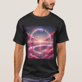 Stardust Bridge Love Mannen Tshirt
