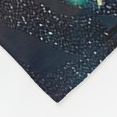 Stardust Bunny Fleece Deken (Hoek)