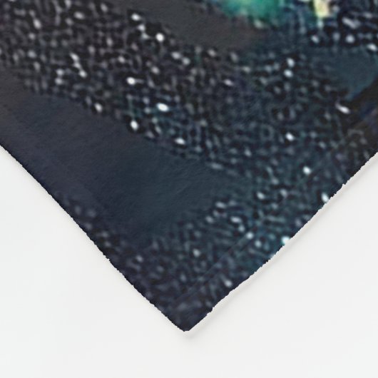 Stardust Bunny Fleece Deken (Hoek)