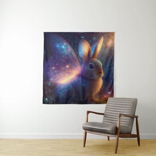 Stardust Bunny Wandkleed (In situ)