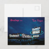 Stardust Casino  Las Vegas Neon Briefkaart (Voorkant / Achterkant)