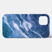 Stardust Cosmic Blues Hoesje-Mate iPhone Case (Achterkant (horizontaal))