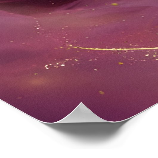 Stardust Embrace – Romantic Cosmic design Poster (Hoek)