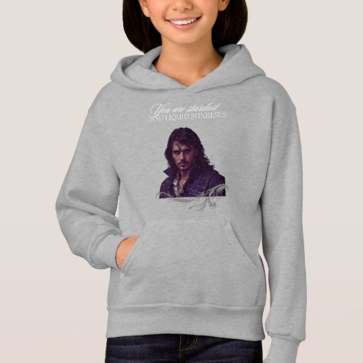 Stardust en vloeibare Zonsondergangen Hoodie (Voorkant)