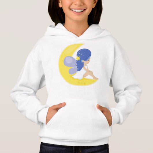 Stardust Fairy, luchtbelletje, vliegend op de maan (Voorkant)