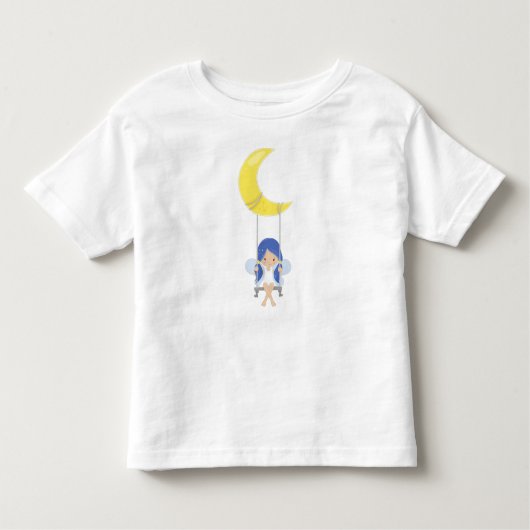 Stardust Fairy, staartroep, vliegend op een zwaai, Kinder Shirts (Voorkant)