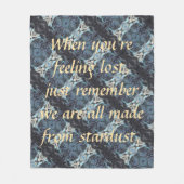 Stardust fleece deken (Voorkant)