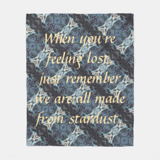Stardust fleece deken