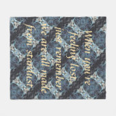 Stardust fleece deken (Voorkant (Horizontaal))