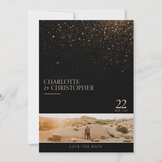 Stardust-foto Save The Date (Voorkant)