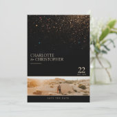 Stardust-foto Save The Date (Staand voorkant)