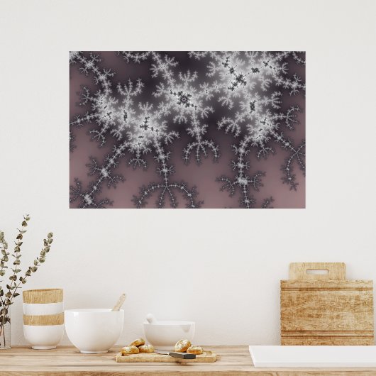Stardust - Fractal Poster (Keuken)