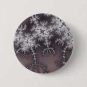 StarDust - Fractal Ronde Button 5,7 Cm (Voorkant)
