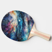Stardust Galaxy Ping Pong Paddle Tafeltennisbatje (Zijkant)