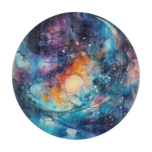 Stardust Galaxy Snijplank (Voorkant)