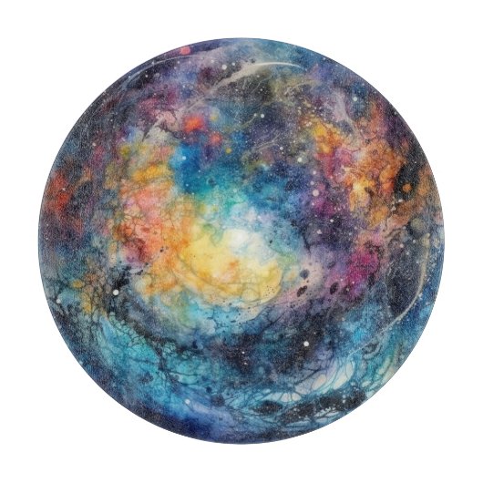 Stardust Galaxy Snijplank (Voorkant)