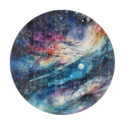 Stardust Galaxy Snijplank (Voorkant)