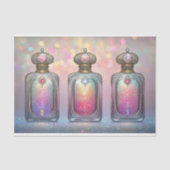 Stardust Glitter Parfumflessen AF5 Decoupage Tissuepapier (Voorkant)