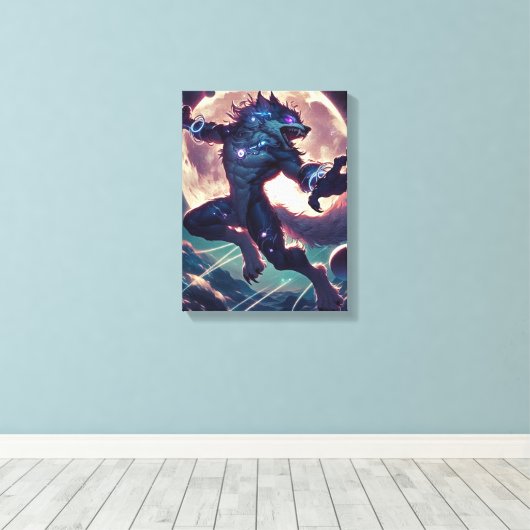 Stardust Howler Canvas Afdruk (Insitu (Houten vloer))