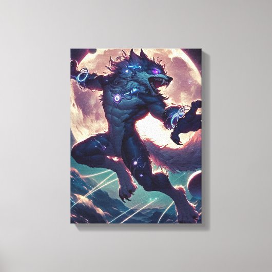 Stardust Howler Canvas Afdruk (Voorkant)