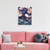 Stardust Howler Canvas Afdruk (Insitu (Woonkamer))