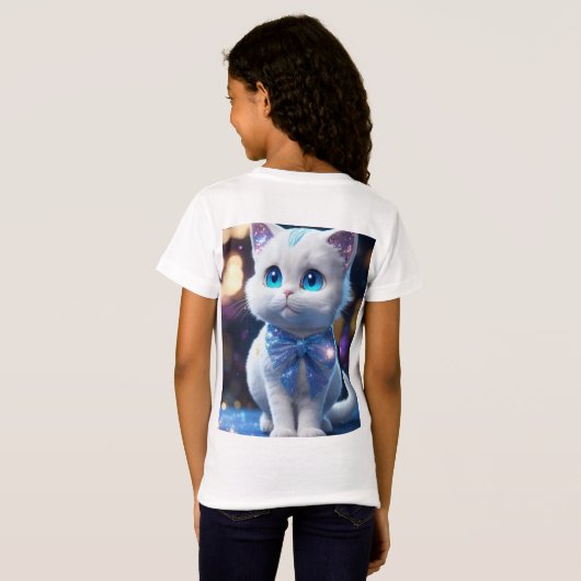 Stardust Kat" T-shirt (Achterkant volledig)