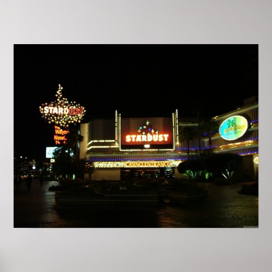 Stardust Las Vegas Casino Entrance Poster Print (Voorkant)