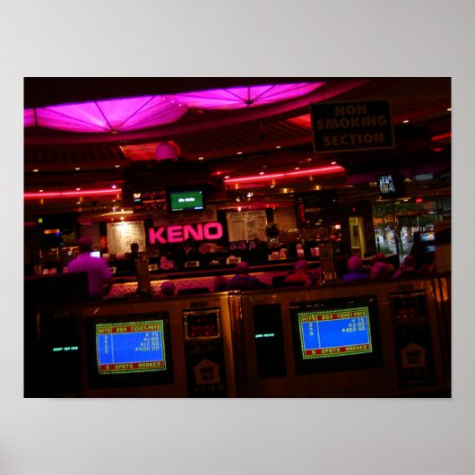 Stardust Las Vegas Keno Lounge Poster (Voorkant)