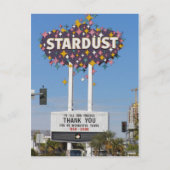 Stardust Las Vegas Marquee Briefkaarten (Voorkant)