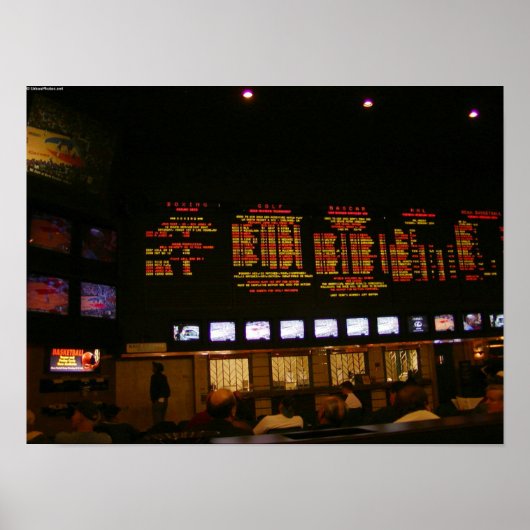 Stardust Las Vegas Sportsbook Poster (Voorkant)