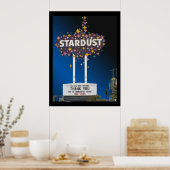 Stardust Las Vegas Vector Grafisch Poster #14 (Keuken)