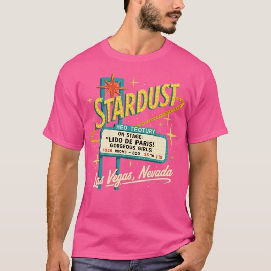 Stardust Lido de Paris (3) T-shirt (Voorkant)