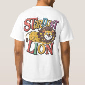 👕🦁 Stardust Lion T-Shirt Design 🦁👕 (Achterkant)