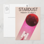 Stardust Mission to Comet Wild 2 Briefkaart (Voorkant / Achterkant)