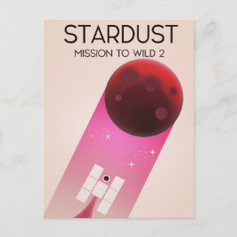 Stardust Mission to Comet Wild 2 Briefkaart