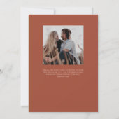 Stardust Monogram bruiloft uitnodigingen (Achterkant)