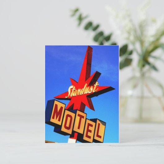 Stardust Motel Briefkaart (Staand voorkant)