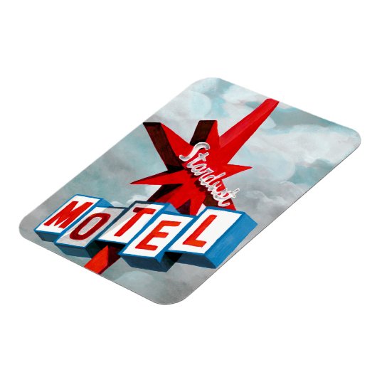 Stardust Motel Sign Magneet (Linkerzijde)