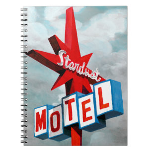 Stardust Motel Sign Notitieboek