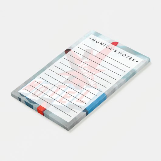 Stardust Motel Sign Post-it® Notes (Schuin)