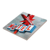 Stardust Motel Sign Tegeltje (Zijkant)