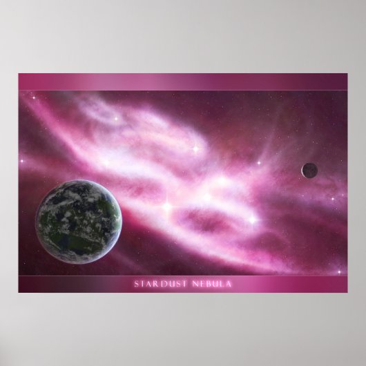 Stardust Nebula Poster (Voorkant)