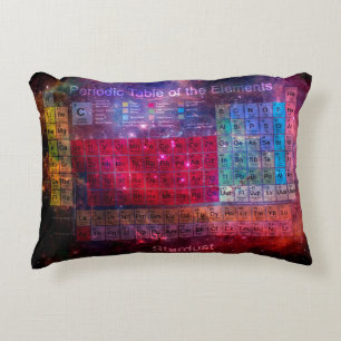 Stardust Periodic Table Accent Kussen