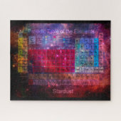 Stardust Periodic Table Legpuzzel (Horizontaal)