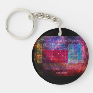 Stardust Periodic Table Sleutelhanger