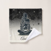 Stardust-reflecties Bad Handdoek (Wasdoekje)