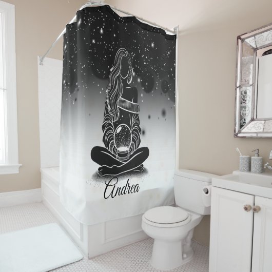 Stardust-reflecties Douchegordijn (In situ)